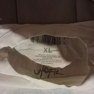 Travis Scott Utopia Tour White Cotton T-Shirt XL Brand New